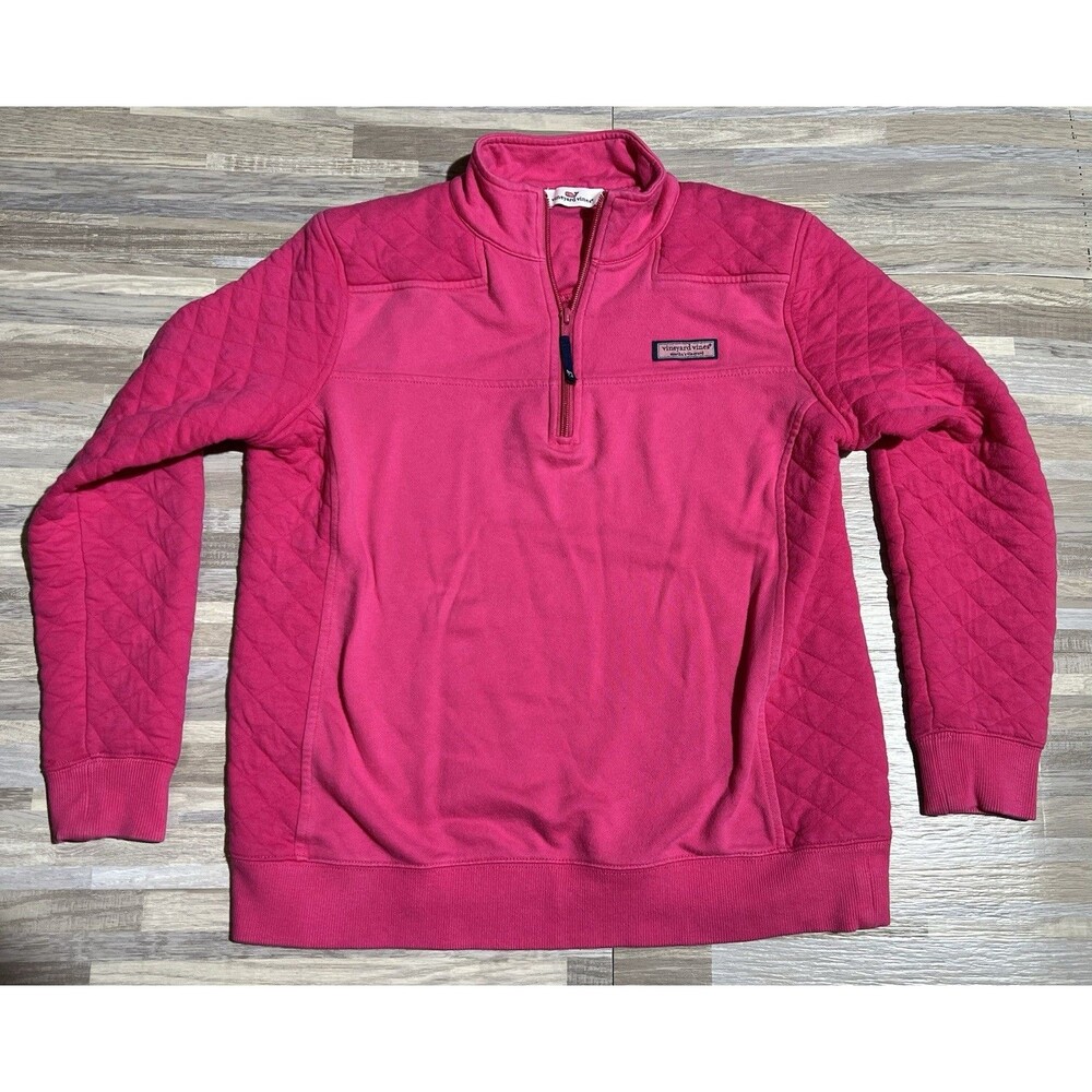 Vineyard Vines Martha’s Vineyard Women's Small Pullover Quilted 1/4 Zip